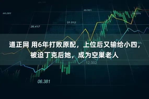 道正网 用6年打败原配，上位后又输给小四，被迫丁克后她，成为空巢老人